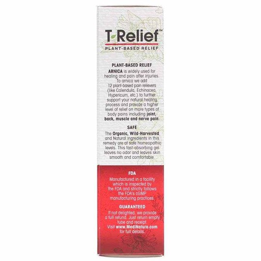 T-Relief Arnica +12 Pain Relief Gel, MDN
